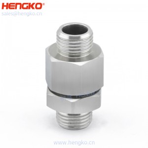 恒歌微納米級不銹鋼316內聯過濾器0.2-120微米耐高溫耐腐蝕制藥工業可用，來圖定制