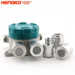 防爆耐腐蝕不銹鋼探頭氣體探測器用于保護傳感元件,多規(guī)格可來圖來樣定制